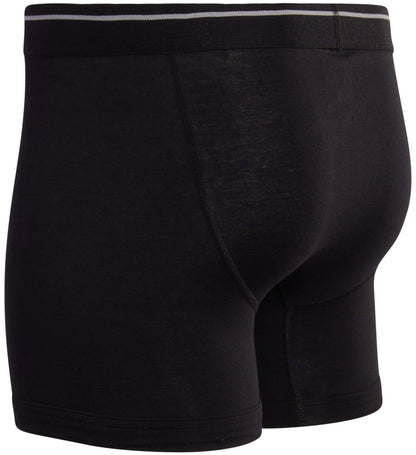 Members Mark Calzoncillos bóxer elásticos (paquete de 5), Negro, Large