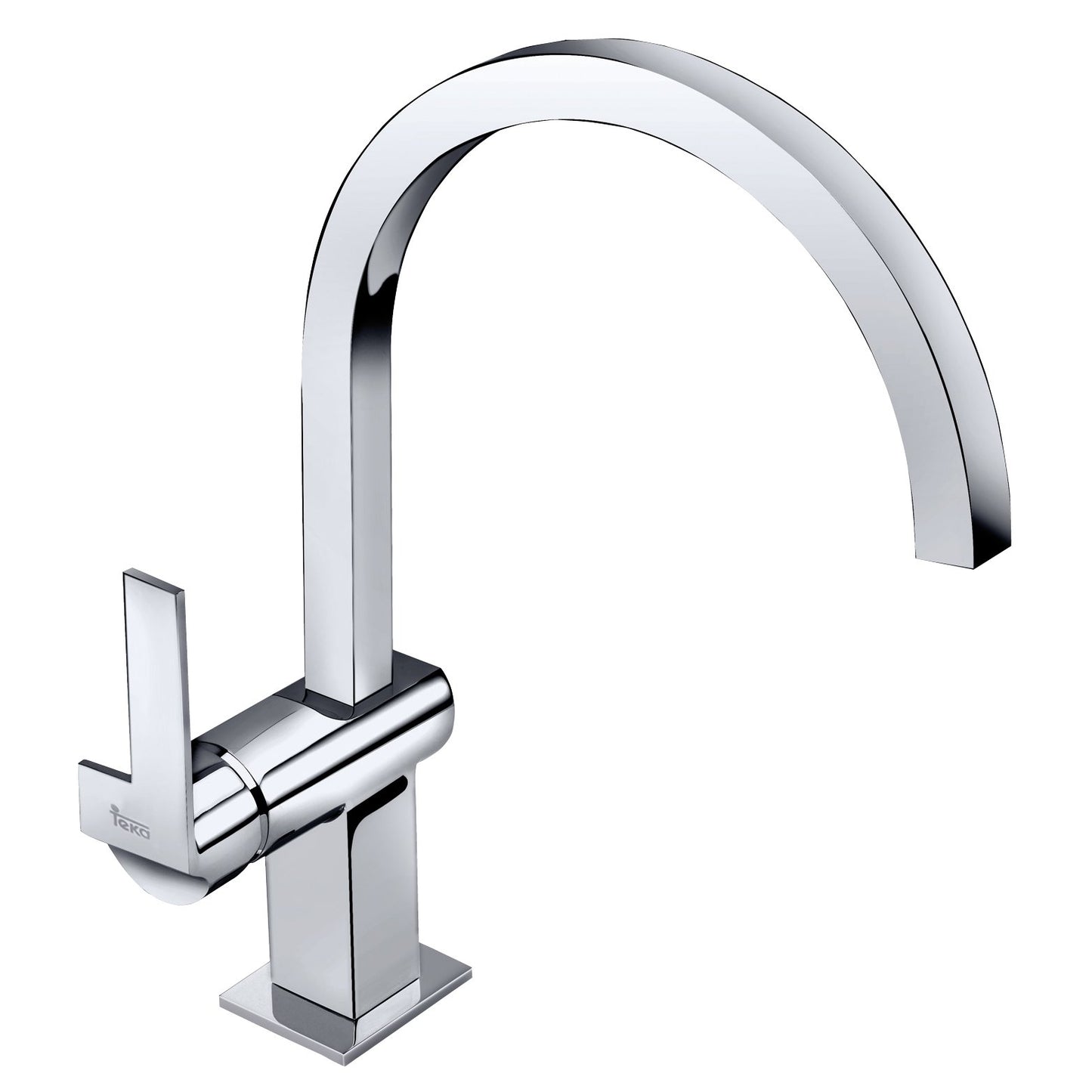 Grifo Teka Cocina Cuadro Cromo Alto 38.9115.02