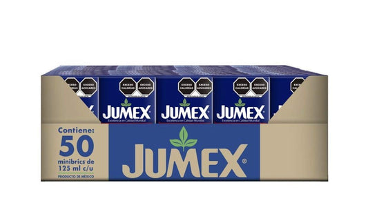 “Genérico” - Jumex Mini Jugos De Frutas Paquete Jumbo Surtido Con 50 Piezas De 125 Ml