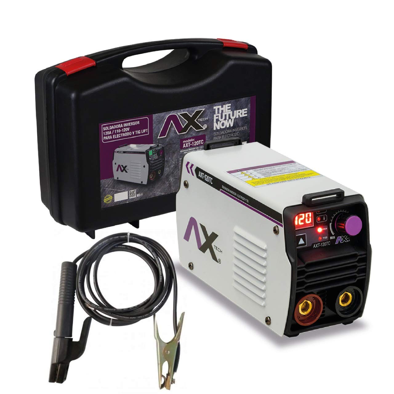 Ax Tech - AXT-120TC SOLDADOR INVERSOR 120 AMP ELECTRODO Y TIG LIFT