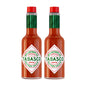 TABASCO, Salsa Original Duo Pack, Picante Ideal para Comida y Snacks, Gluten Free, Comida, Snacks y Bebidas, Botellas de 60 ml