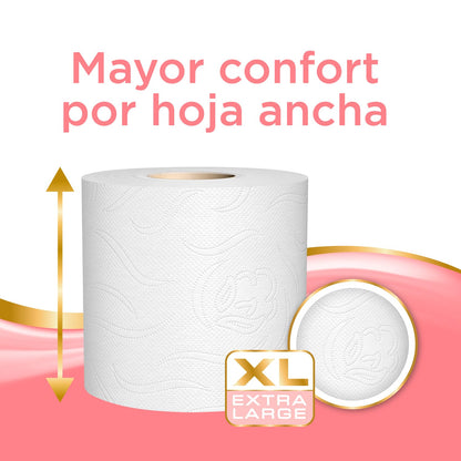Kleenex Cottonelle Beauty, Papel Higiénico, Aroma a Jazmín, Paquete con 32 Rollos de 408 Hojas Dobles C/U