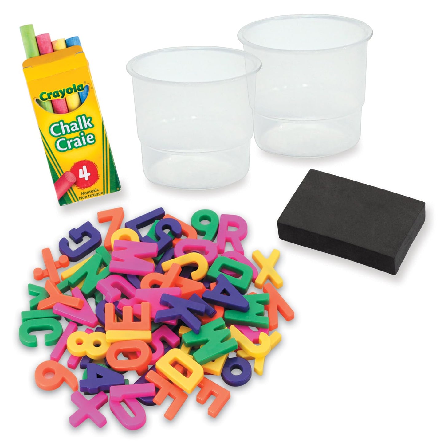 Crayola® Caballete de trípode, magnético 4 en 1, borrado en seco, pizarrón y superficies de pintura, altura ajustable, accesorios de arte integrales, a partir de 3 años