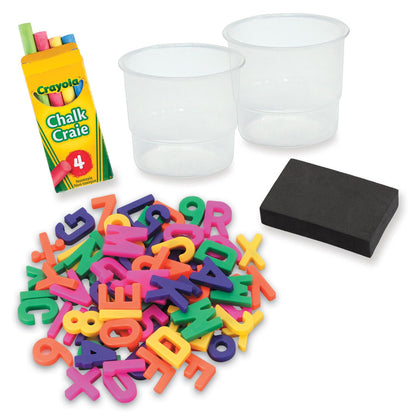 Crayola® Caballete de trípode, magnético 4 en 1, borrado en seco, pizarrón y superficies de pintura, altura ajustable, accesorios de arte integrales, a partir de 3 años