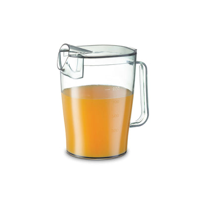 Exprimidor digital de boca ancha de 6 velocidades con ciclo de autolimpieza