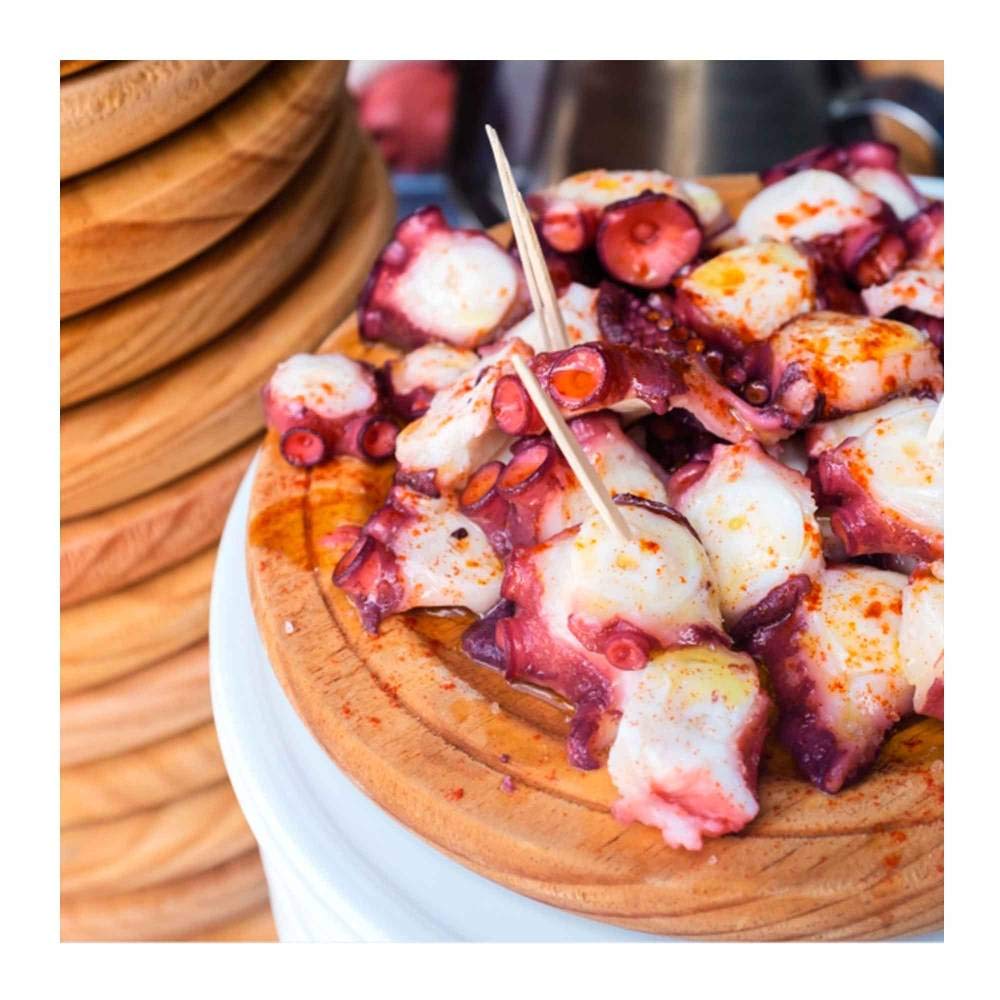 Pulpo al Ajillo Rías Baixas en Trozos 3 Latas de 115 g c/u + 1 Cubrebocas lavable High Performance 3 Capas