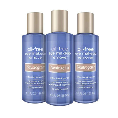 Neutrogena Desmaquillante Neutrogena, paquete con 3 piezas.(162 ml. 5.5oz)