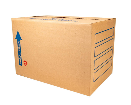 em-pack - 25 Cajas De Cartón Para Empaque 50x32x33 Cms Rm-65