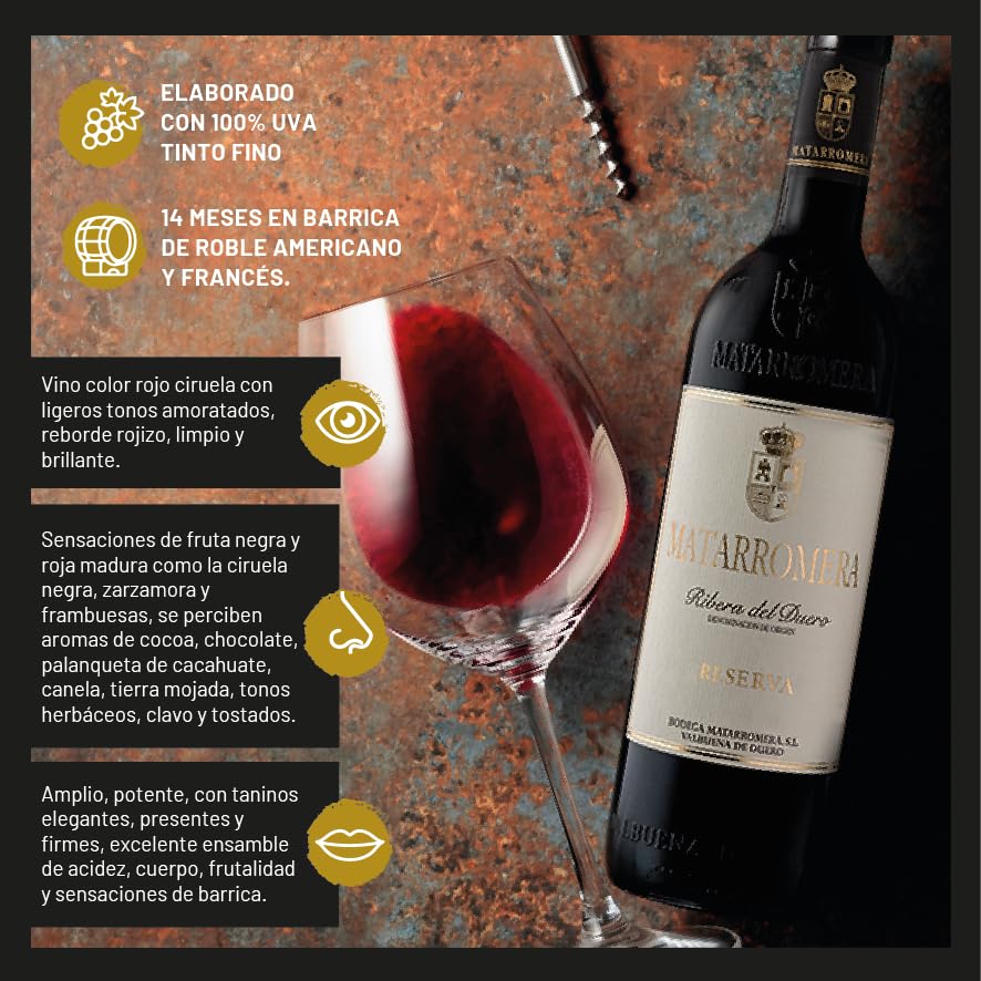 Vino Tinto Matarromera Crianza 750 Ml