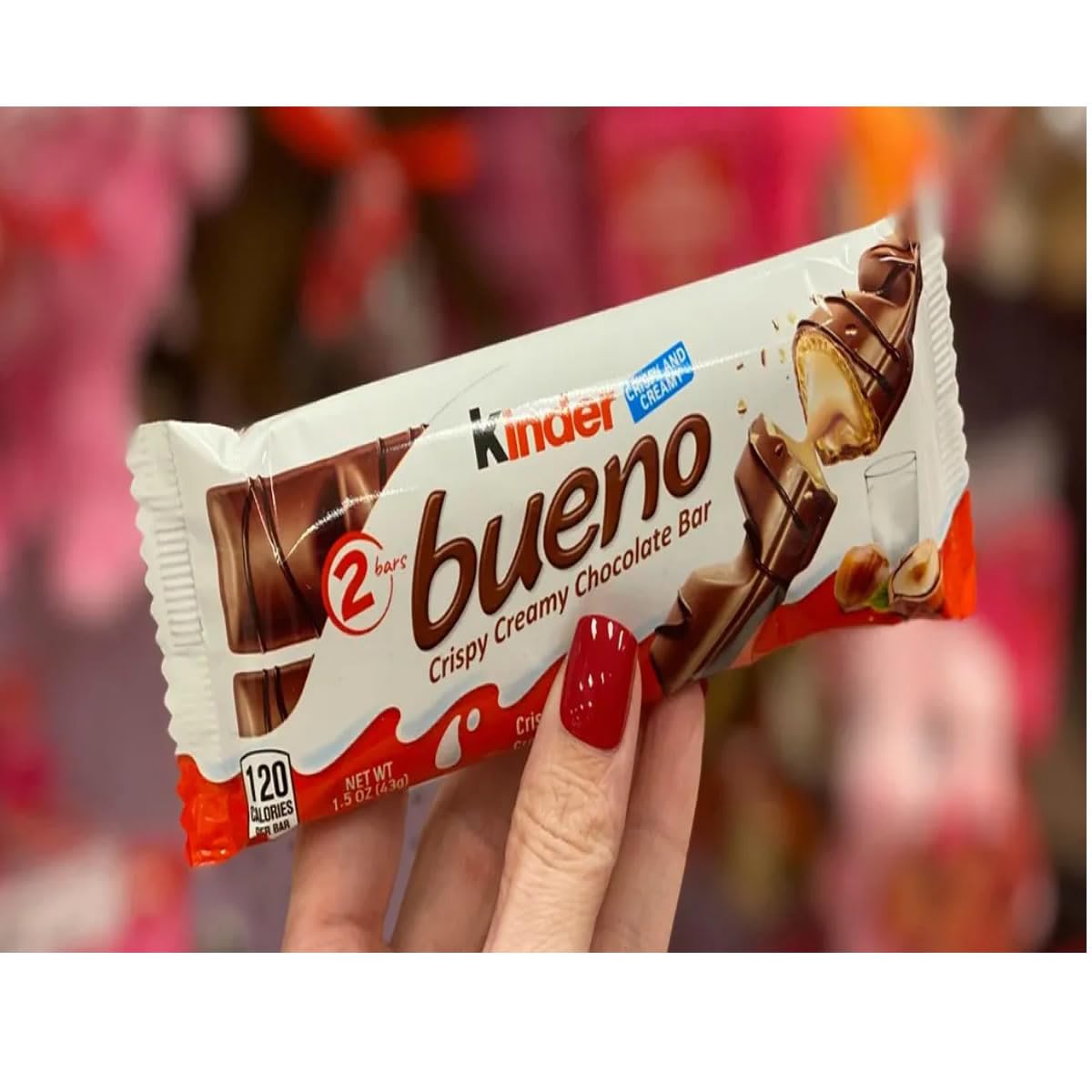 Kinder - Kinder Bueno Chocolate Con Leche Y Crema De Avellana - 10 Piezas