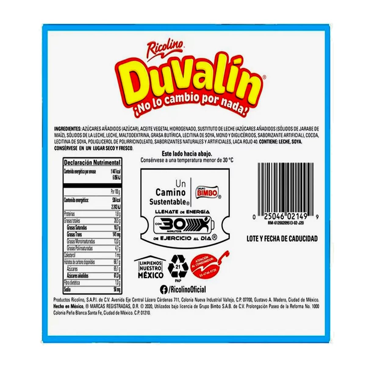 LNEE DUVALIN TRES SABORES