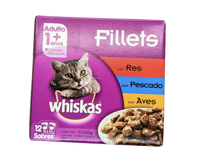 Whiskas - Sobre para Gato Adulto 1+años 12