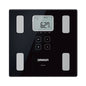 OMRON Báscula digital de composición corporal HBF-222T con 4 perfiles de usuario + invitado y memoria ilimitada