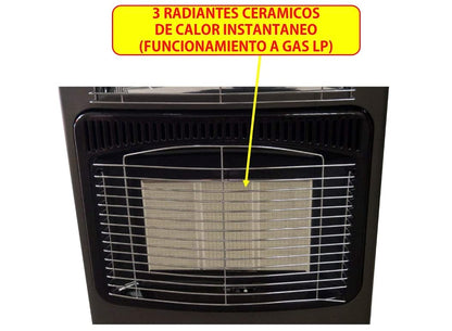 BORNOTO - CALEFACTOR DE GAS LP Y ELECTRICO