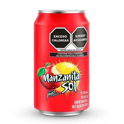 Pepsi - Mix 4-Six Pack, Refrescos de Pepsi, Mirinda, Manzanita Sol y 7Up, Contenido: 24 Latas de Aluminio de Diferentes Sabores de 355 Mililitros Cada Una
