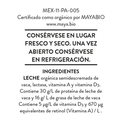 Bové Leche Deslactosada semi-descremada, 1L x 12 piezas, Ultrapasteurizada, Adicionada con Vitamina A y D
