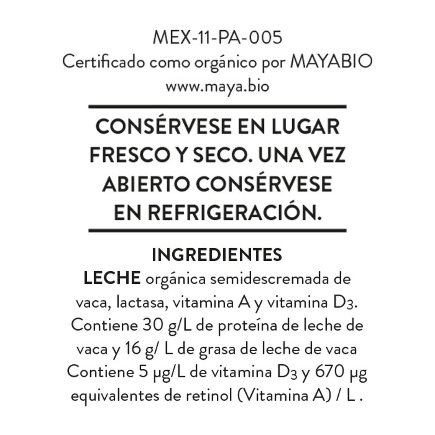 Bové Leche Deslactosada semi-descremada, 1L x 12 piezas, Ultrapasteurizada, Adicionada con Vitamina A y D