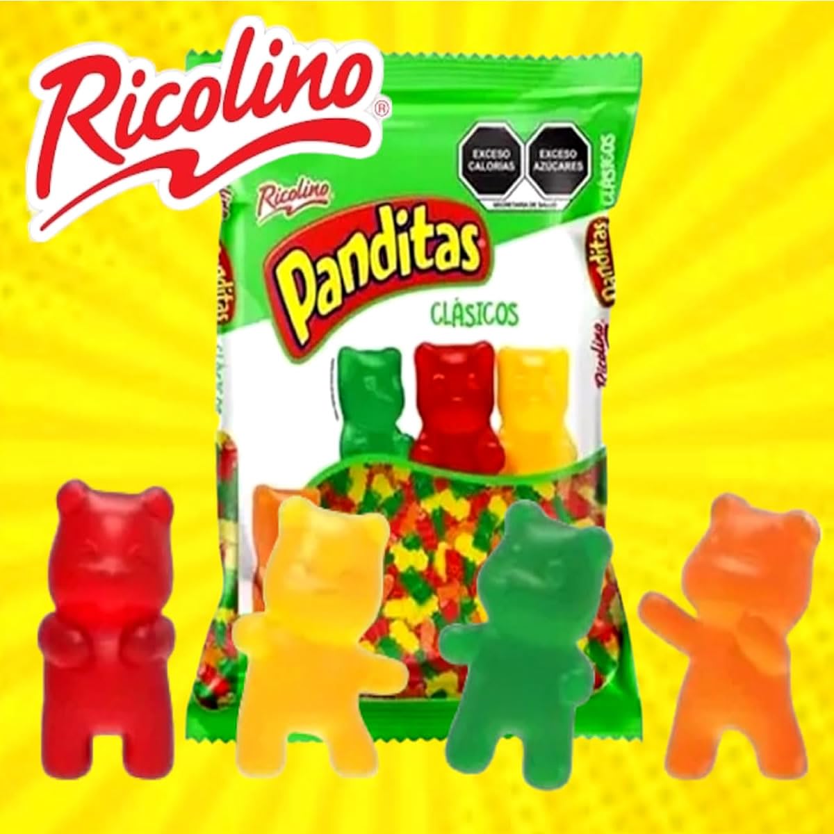 “Genérico” - Genérico Dulces Gomitas Panditas Clasicas Dulcigomas - 1 Kg