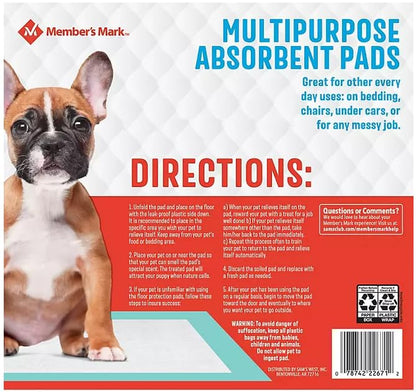 Member's Mark almohadillas para orejas de entrenamiento absorbentes multiusos, 23 x 24 pulgadas (120 quilates)