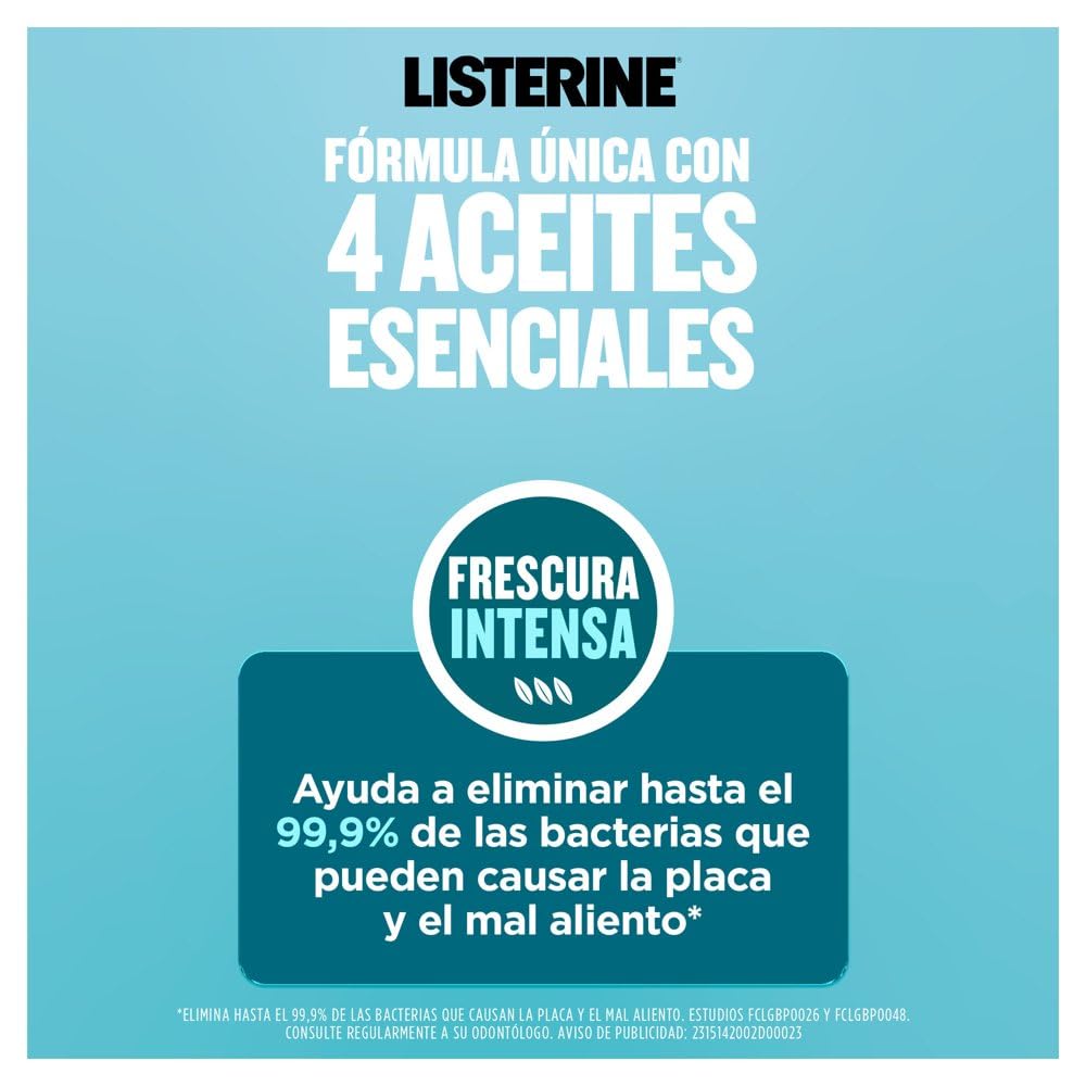 LISTERINE Enjuague Bucal Cool Mint 1 L