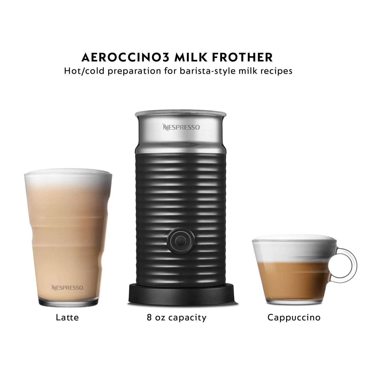 Nespresso Vertuo POP+ Deluxe Coffee and Espresso Machine by Breville
