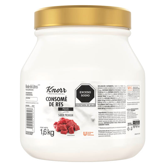 Knorr Professional Consomé de Res Sazonador 1.6 kg