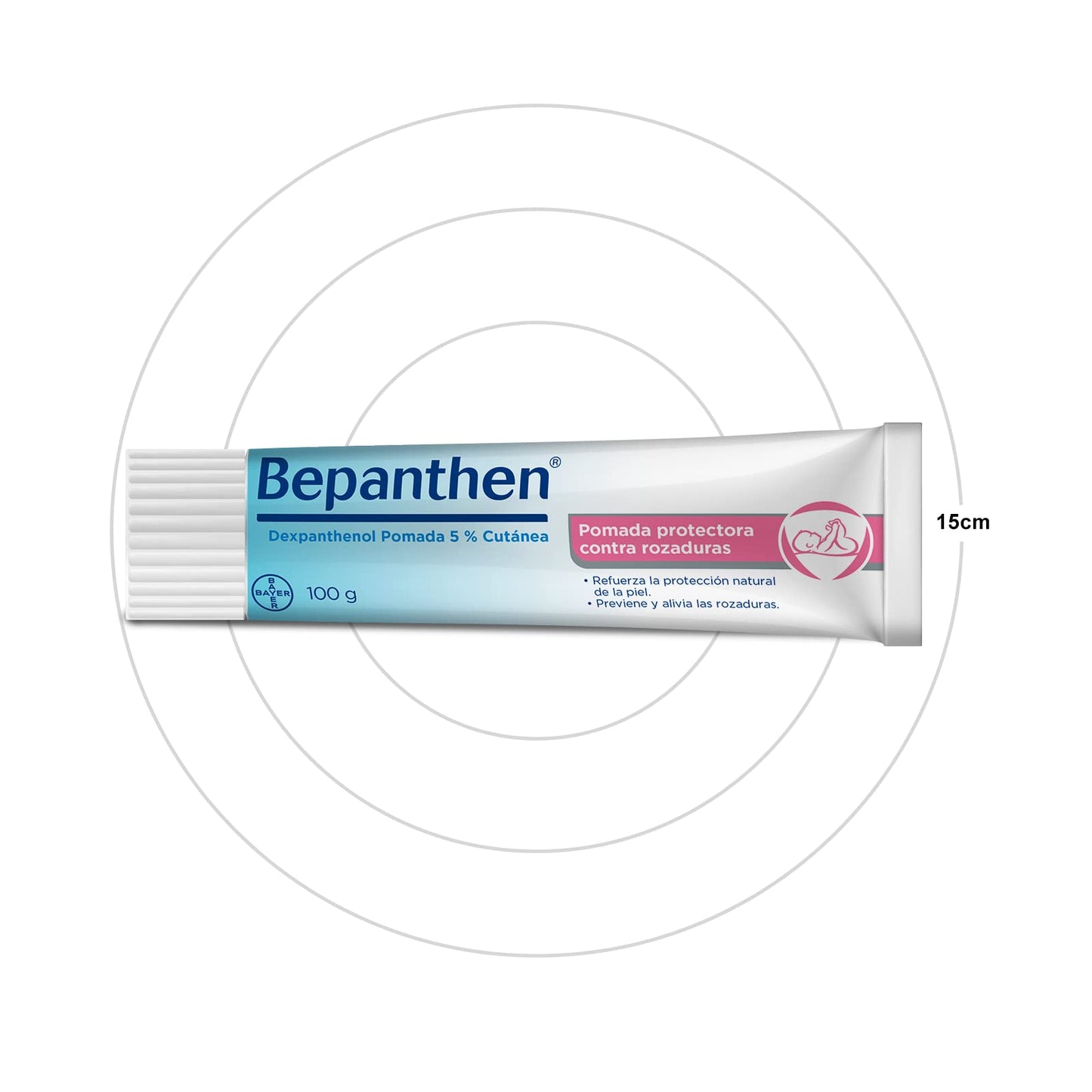 Bepanthen Pomada Protectora Contra Rozaduras de Bebé Dexpanthenol 5 %