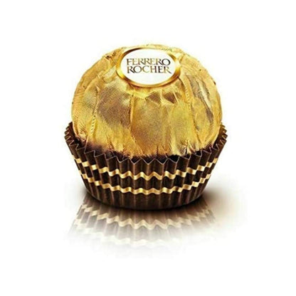 Ferrero Rocher - Estuche Paquete de Bombones Chocolate Ferrero Rocher 32 Unidades - Rellenos Con Pasta de cacao y Avellanas - Recubierta Por Una Capa de Chocolate