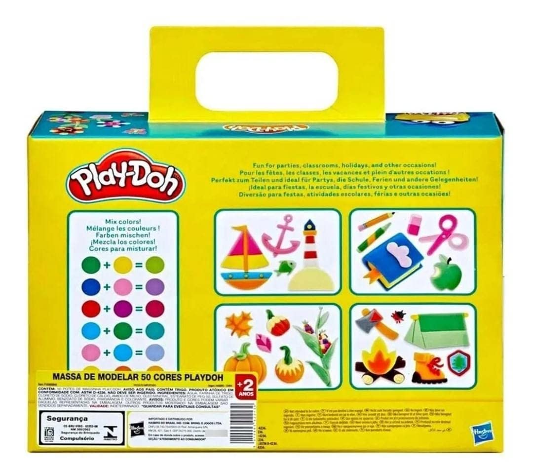 Play Doh Bolsa de 50 minilatas [video game]