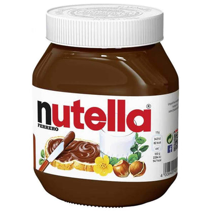 Ferrero Nutella, Crema de Avellanas con Cacao, Delicioso Sabor a Chocolate, 750 gr