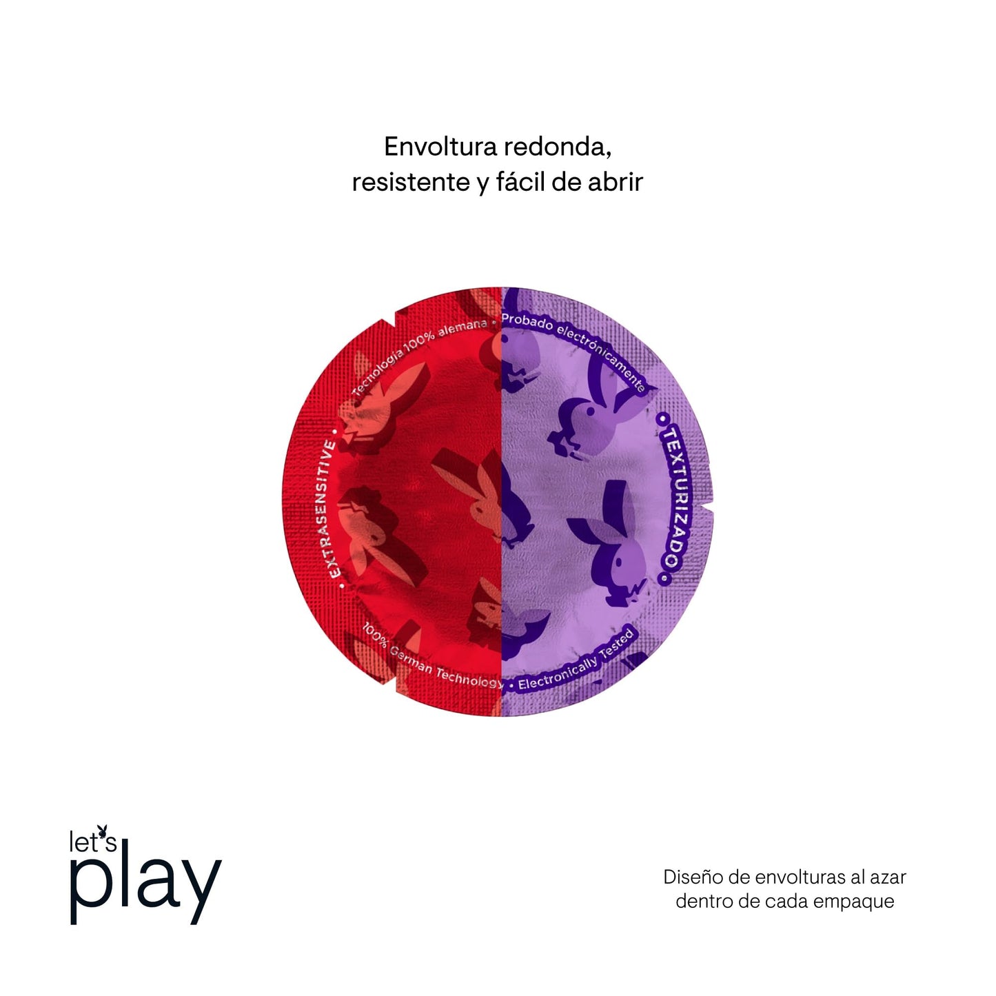 Playboy Condoms | Vitrolero con 100 condones