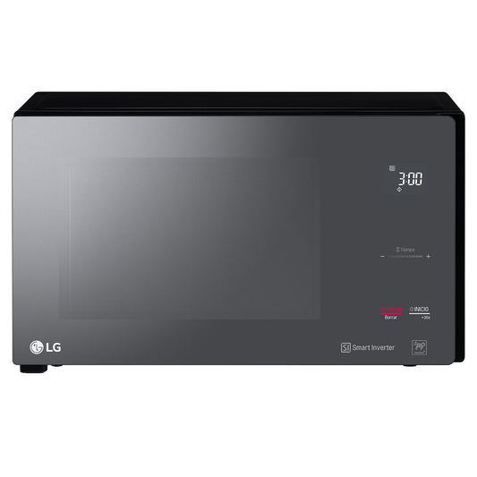 LG Microondas NeoChef Inverter con Grill, color Negro, 1.5 Pies Cúbicos