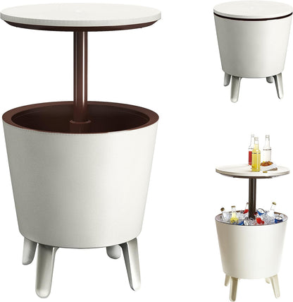 Tisch mit Tiefkühlfunktion Von Keter - aus Kunststoff, zur Verwendung im Freien, Gartenmöbel