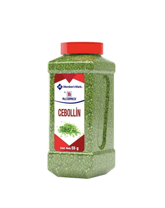“Genérico” - CEBOLLIN CEBOLLÍN MEMBER'S MARK PRESENTACIÓN DE 55 GRAMOS RESTAURANTE NEGOCIO CASA CONDIMENTO ESPECIAS