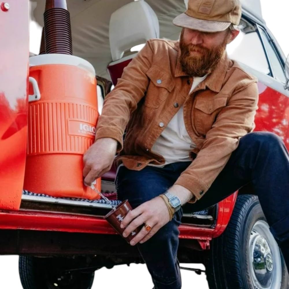 Igloo - Igloo - Enfriador de bebidas para servicio pesado de 5 galones, color naranja