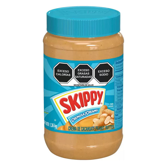 SKIPPY - Mantequilla de cacahuete - 1,36 kg