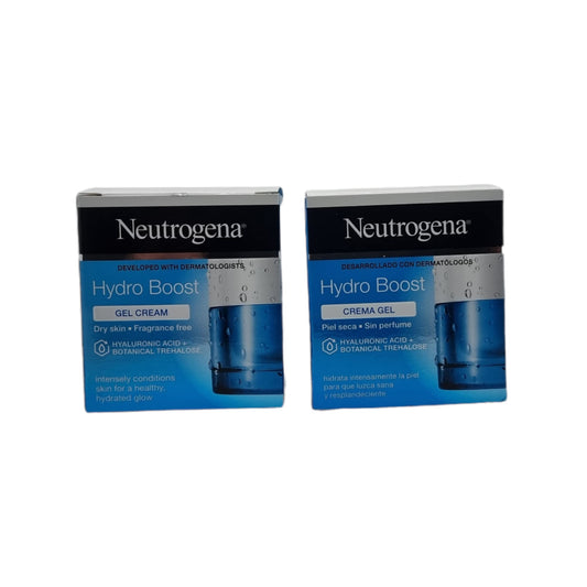Neutrogena - Neutrogena Hydro Boost Crema Gel con Acido Hialuronico y Trehalosa (2 pack)