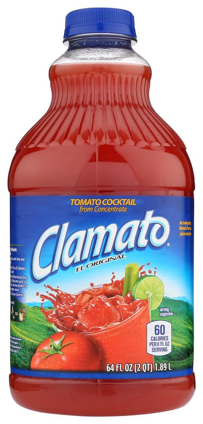 Clamato Tomate Cocktail 64 oz (Paquete de 2)