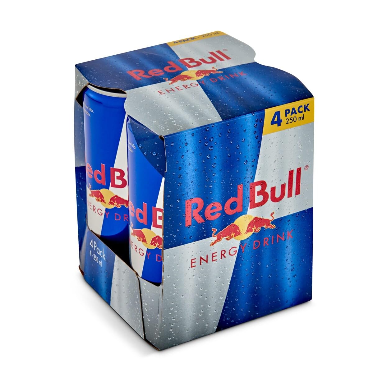 Red Bull Bebida Energética, Energy Drink, 250 ml, 24 latas