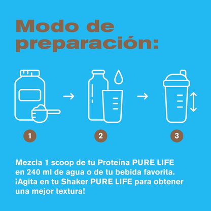 PURE LIFE Proteína Isolate 100% Aislada de Suero de Leche 0g de Carb Sin Azúcar Añadida En Polvo Pre Post e Intra Entrenamiento 2.04 kg (54 porciones, 32 g de proteína por porción)