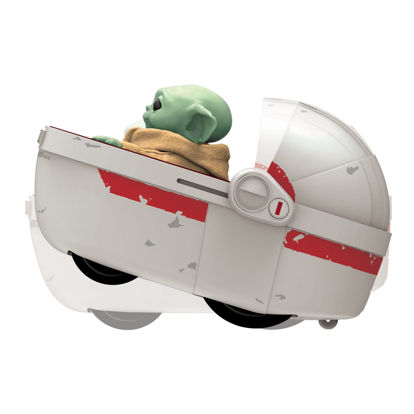 [2021 Upgrade] Star Wars Mandalorian & The Child Grogu Baby Yoda Movie - 9" RC Car with Remote Controller - 2.4 GHz Radio Control