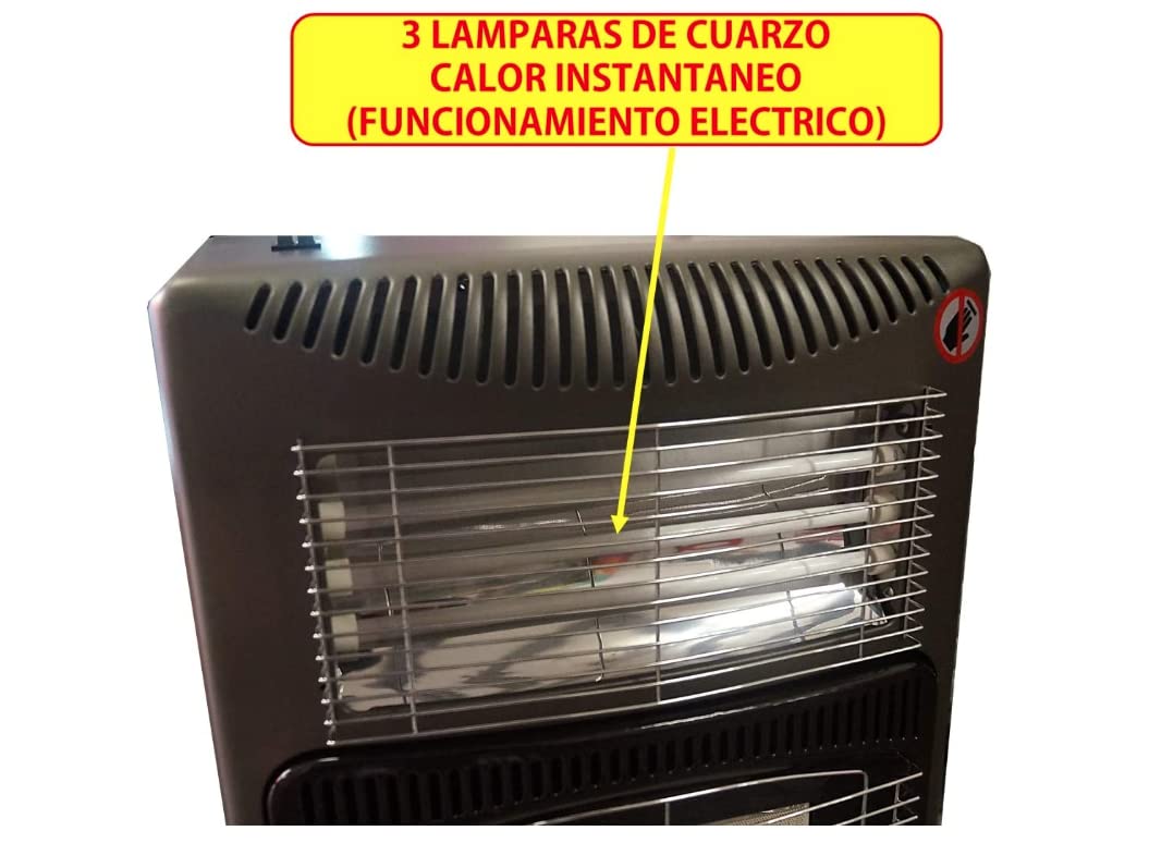 BORNOTO - CALEFACTOR DE GAS LP Y ELECTRICO