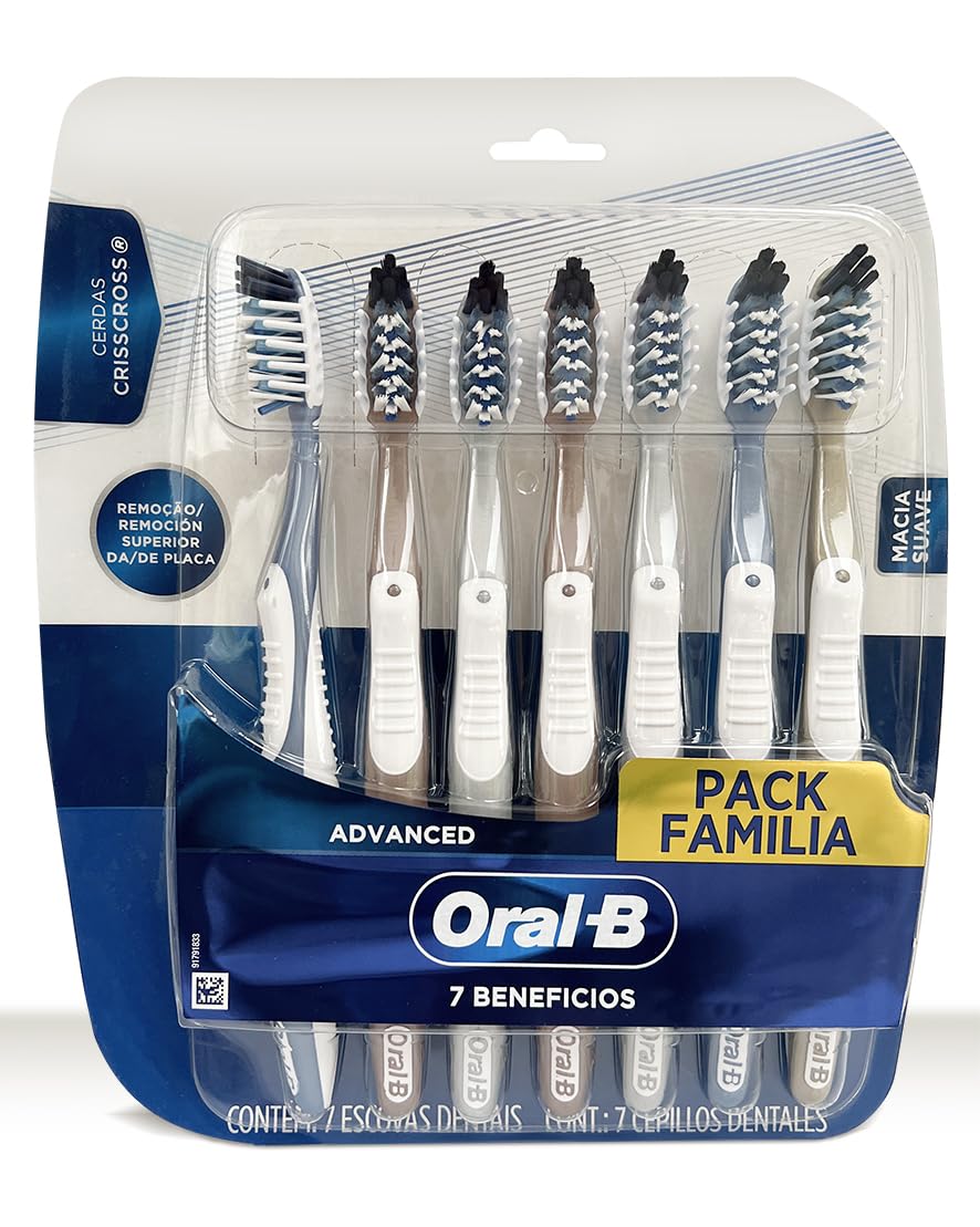 Oral B 7 Megapack. Remueve 99% De Placa.