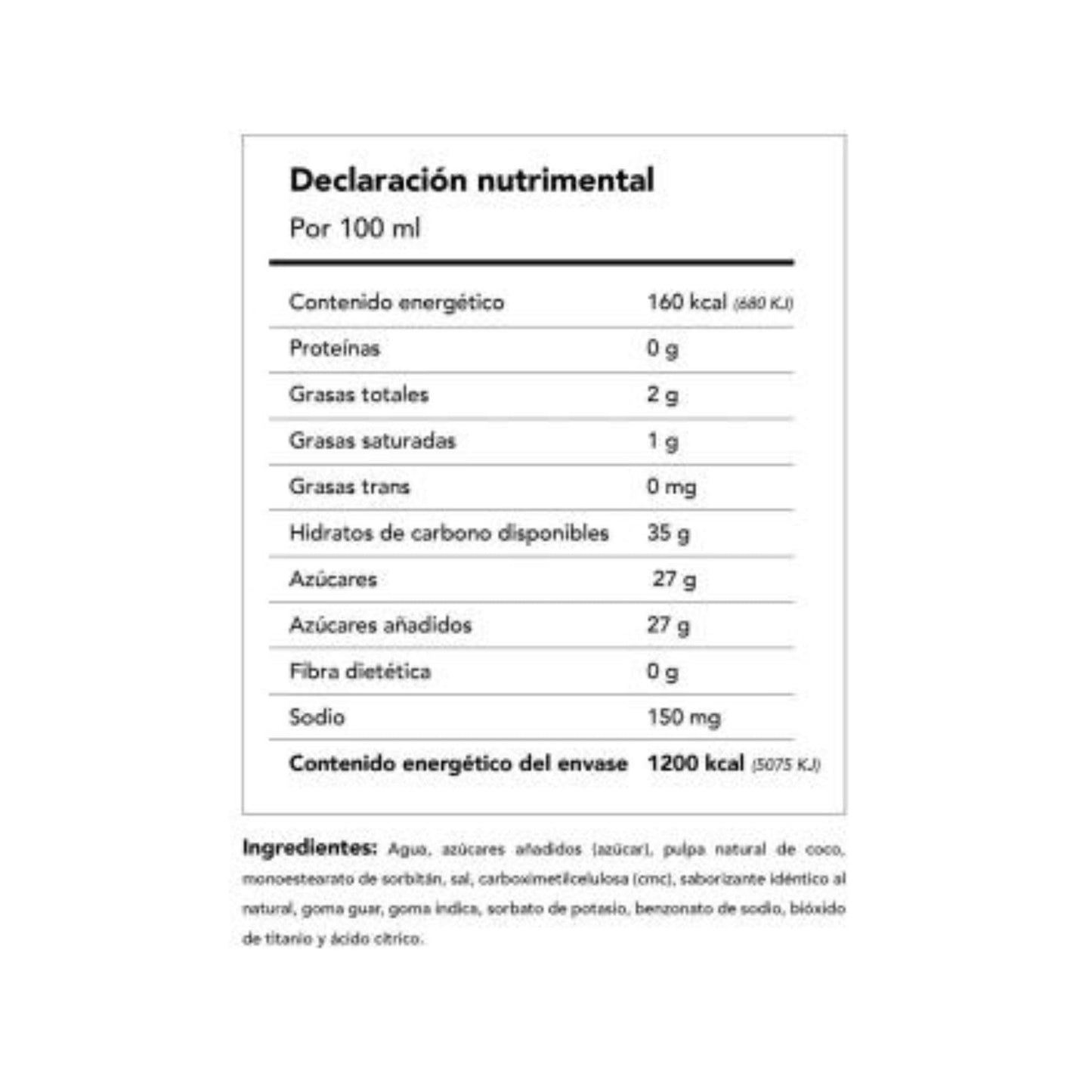 Crema de Coco Calahua 6 Pack de 1 Lt