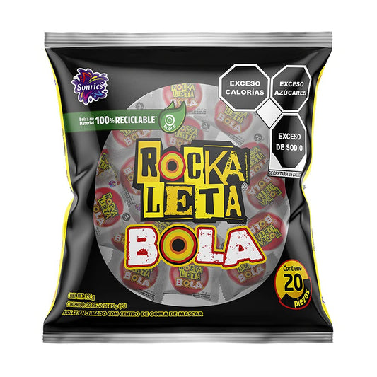 SONRICS - Rockaleta Bola, 320 gramos