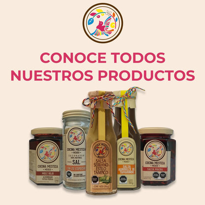 Salsa Agridulce de Mango Cocina Mestiza 525g