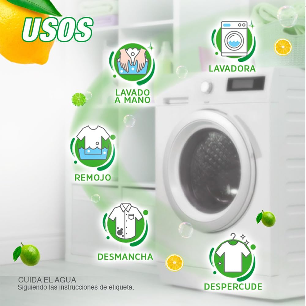 Pinol - Pinol Pinol Jabón De Barra Líquido Ropa Blanca Y De Color 5.1 L, color, 5.1 L, empaque pude variar