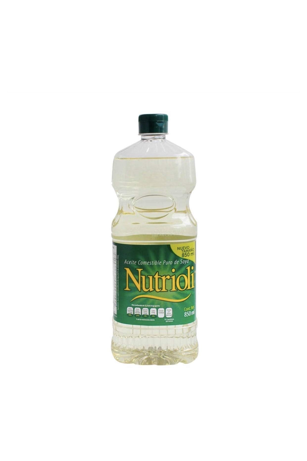 Nutrioli - ACEITE DE COCINA NUTRIOLI PURO DE SOYA PAQUETE DE 3 PIEZAS DE 850 ML C/U COCINA DESAYUNO CENA NEGOCIO RESTAURANTE CASA