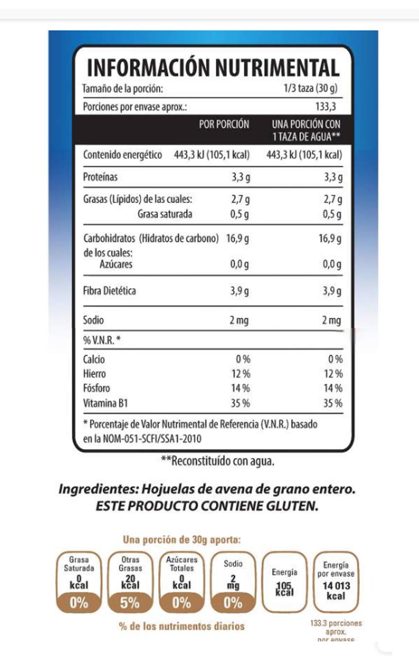 MEMBER´S MARK Members Mark - Avena En Hojuelas Old Fashioned 4 kg