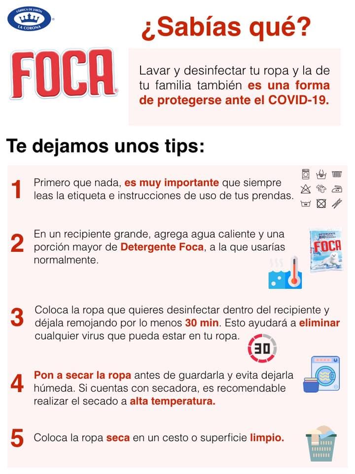 Foca Pack de 40 Detergentes foca de 250g